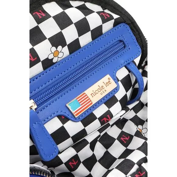 Nicole Lee USA Mini Embroidered Color Patch Adjustable Strap  display picture 1